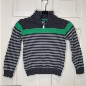 Calvin Klein Boys Half Zip Sweater